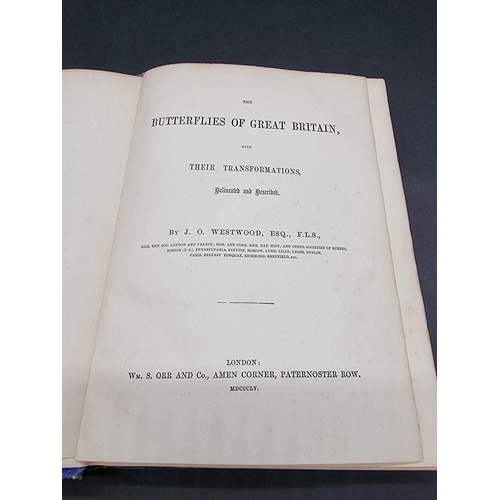 10 - WESTWOOD (J O): 'The Butterflies of Great Britain, with their Transformations Delineated and Describ... 