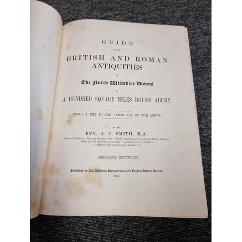 128 - SMITH (Rev A C): 'Guide to the British and Roman Antiquities of the North Wiltshire Downs...': ... 