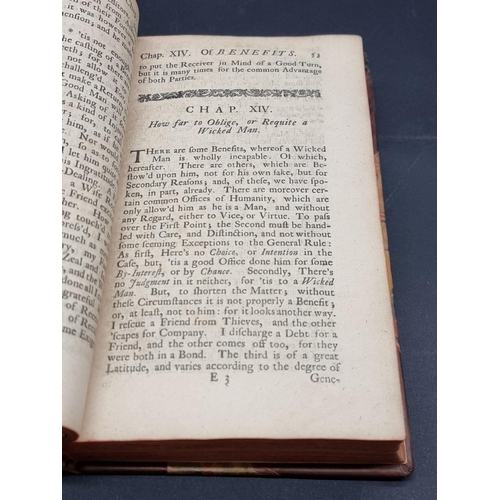 13 - L'ESTRANGE (Sir Roger): 'Seneca's Morals by way of Abstract..', London, printed for G Strahan e... 