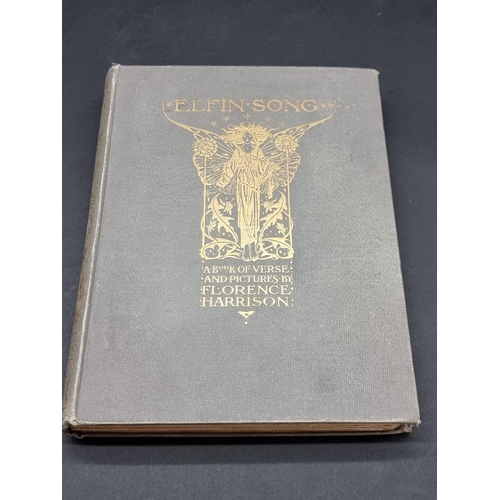 130 - HARRISON (Florence, illustrator): 'Elfin Song...a Book of Verse and Pictures': London & Gla... 