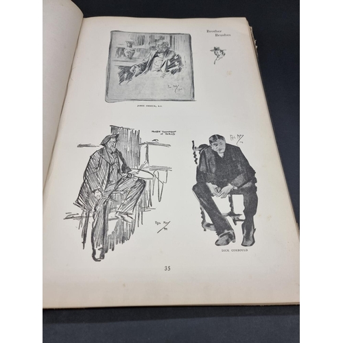 136 - ILLUSTRATED BOOKS: 'The Phil May Folio of Caricature Drawings and Sketches in Line Block..', Lo... 