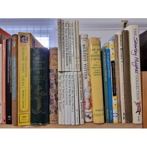 141 - CHILDREN'S & ILLUSTRATED: a quantity of books. (3 shelves)