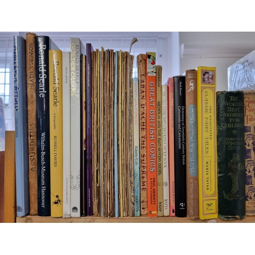 141 - CHILDREN'S & ILLUSTRATED: a quantity of books. (3 shelves)