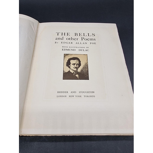 165 - DULAC  (Edmund, illustrator): 'The Bells and Other Poems, by Edgar Allen Poe': London & New York... 