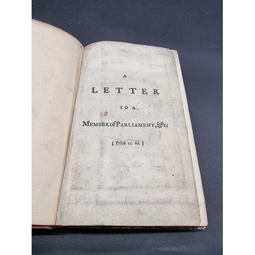 17 - FISHERIES: a sammelband of five 18th century pamphlets on the fishing industry, to include 'A L... 