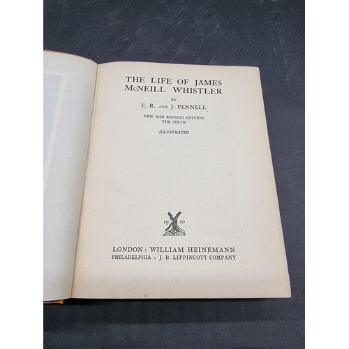 171 - WHISTLER (James): 'The Gentle Art of Making Enemies..': London, Heinemann, 1916: publishers yel... 