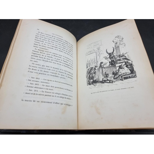 178 - GRANDVILLE (Illustrator): 'Scenes de la Vie Privee et Publique des Animaux...', Paris, Hetzel e... 