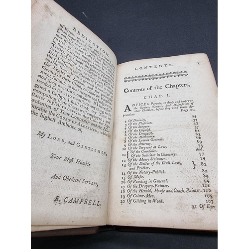 18 - CAMPBELL (R): 'The London Tradesman. Being an historical account of the all the trades, profess... 