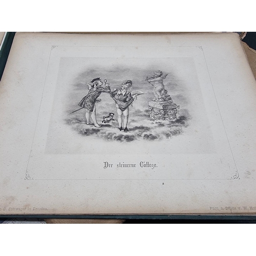 189 - CHERUBS: looseleaf folder containing misc. prints and engravings of cherubs and putti by Delaun... 