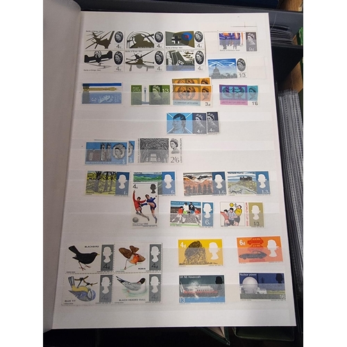 192 - STAMPS/FIRST DAY COVERS: a quantity, housed in 2 stockbooks and 7 looseleaf folders. (Box)... 