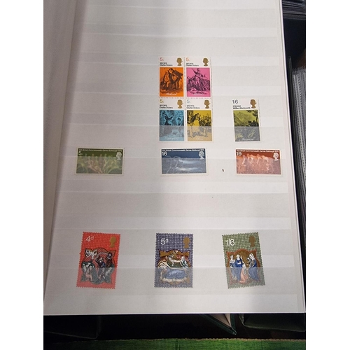 192 - STAMPS/FIRST DAY COVERS: a quantity, housed in 2 stockbooks and 7 looseleaf folders. (Box)... 