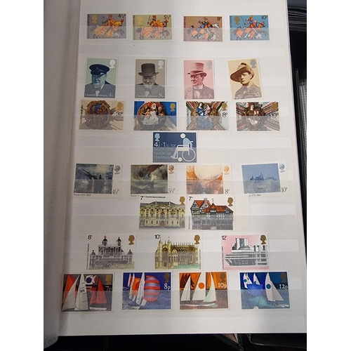 192 - STAMPS/FIRST DAY COVERS: a quantity, housed in 2 stockbooks and 7 looseleaf folders. (Box)... 