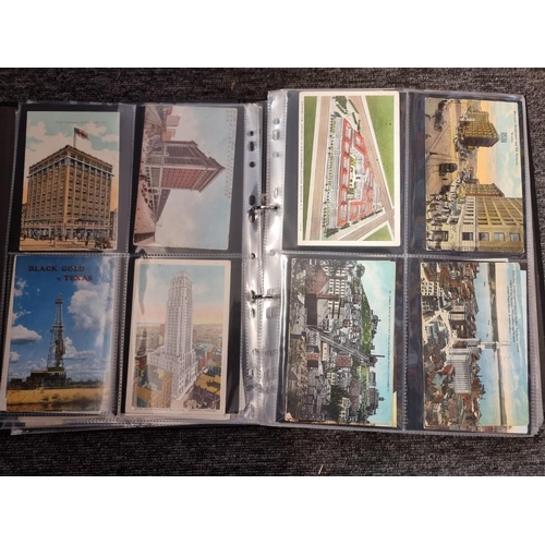 194 - POSTCARDS: a large collection, thematically arranged in 6 modern albums, including London, mili... 