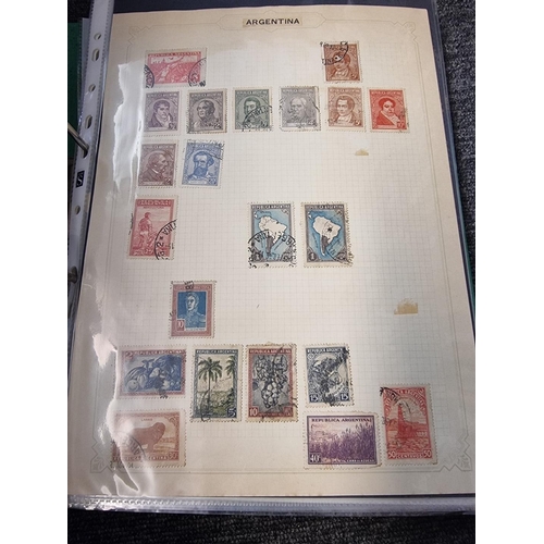 195 - STAMPS: a quantity, World selection QV-QEII, housed in 3 albums, 2 stockbooks and loose in enve... 