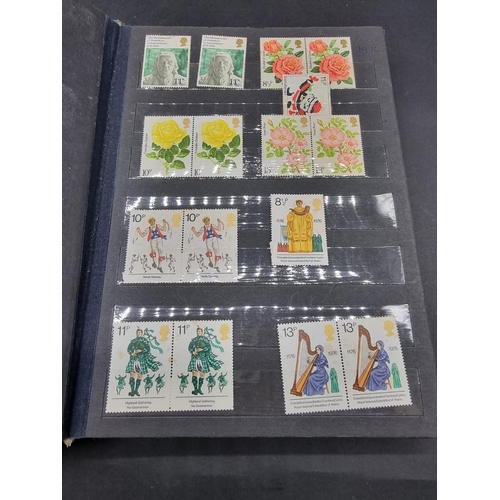 217 - STAMPS: mainly QEII contained in 4 stockbooks. (Tray)