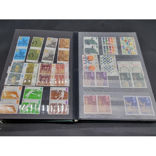 217 - STAMPS: mainly QEII contained in 4 stockbooks. (Tray)