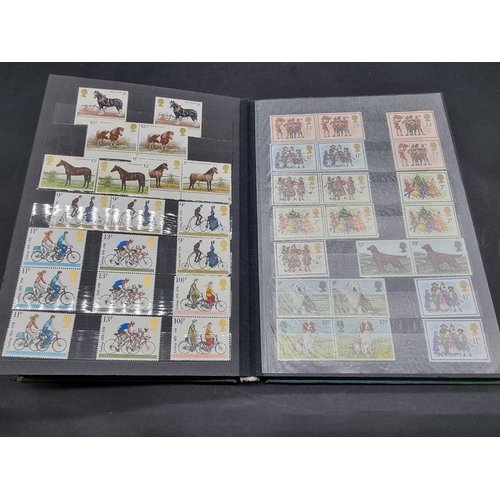 217 - STAMPS: mainly QEII contained in 4 stockbooks. (Tray)