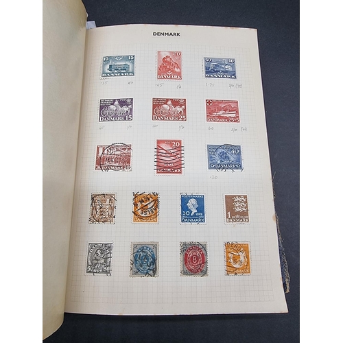 217A - STAMPS: a good album containing 20th century world stamps, mostly European.