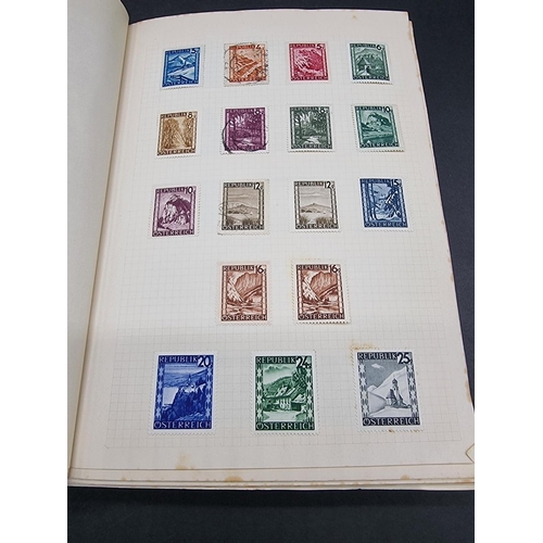 217A - STAMPS: a good album containing 20th century world stamps, mostly European.