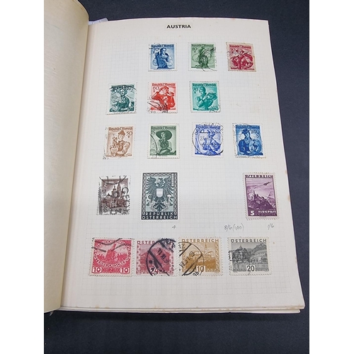 217A - STAMPS: a good album containing 20th century world stamps, mostly European.