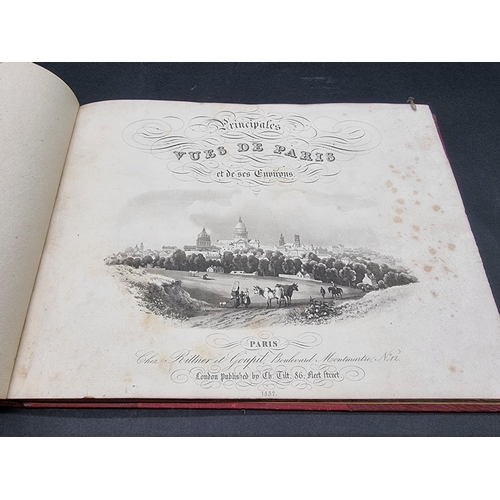 22 - PARIS VIEWS: 'Principales Vues de Paris et de ses Environs..', Paris, Chez Rittner et Goupil, 1... 