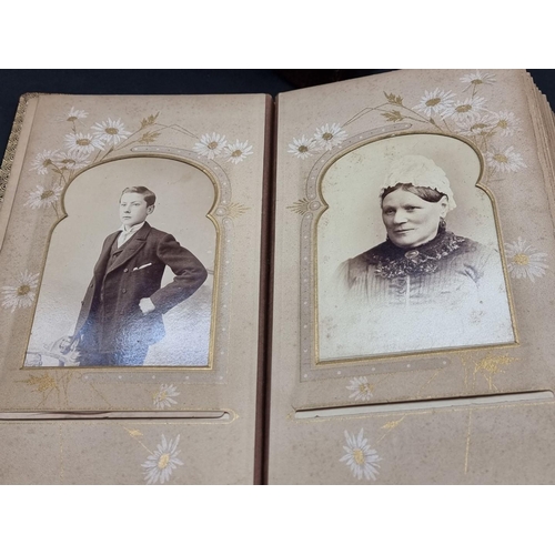 237 - WITHDRAWN FROM SALE CARTE DE VISITE: a large collection housed in 7 albums: together with an old pre... 