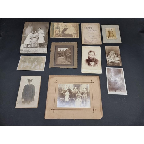 239 - MISC. PHOTOGRAPHS: a quantity in box, largely 19th-early 20thc. (Box)