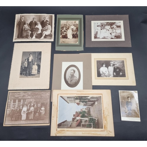 239 - MISC. PHOTOGRAPHS: a quantity in box, largely 19th-early 20thc. (Box)