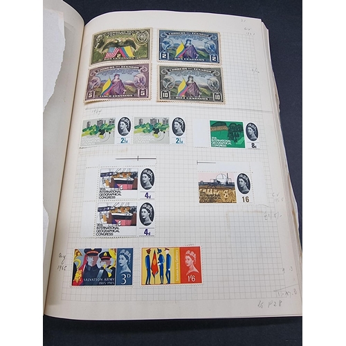 246 - A MIXED LOT: to include photograph albums, cigarette cards and stamps, plus a manuscript bill for ca... 