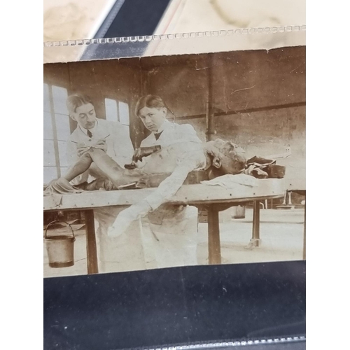 248 - PHOTOGRAPHY: a group of 12 albumen-print photographs, late 19th-early 20thc to include post-mortem i... 