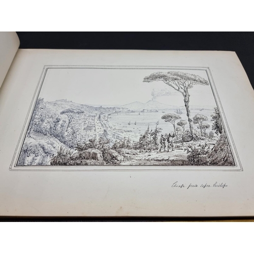 25 - SENAPE (Antonio, 1788-1850): Italian Grand Tour Sketchbook: an album of 49 fine sketches of Naples a... 