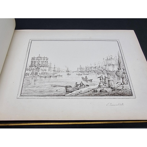 25 - SENAPE (Antonio, 1788-1850): Italian Grand Tour Sketchbook: an album of 49 fine sketches of Naples a... 