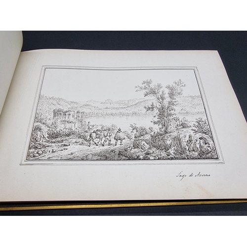 25 - SENAPE (Antonio, 1788-1850): Italian Grand Tour Sketchbook: an album of 49 fine sketches of Naples a... 