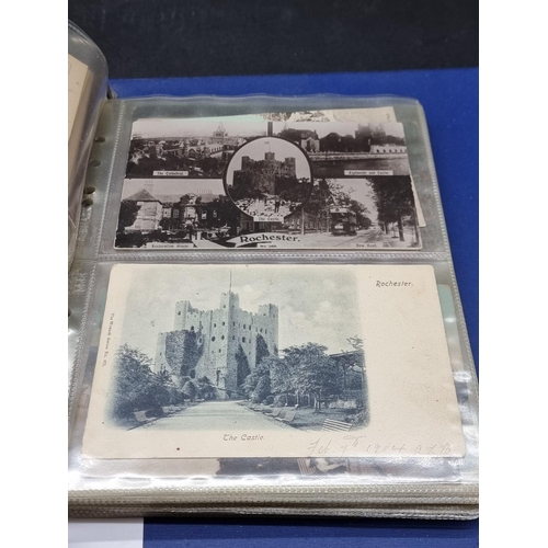 266 - POSTCARDS: SOUTH EAST LONDON AND KENT: good collection of approx 132 postcards, some RP types n... 