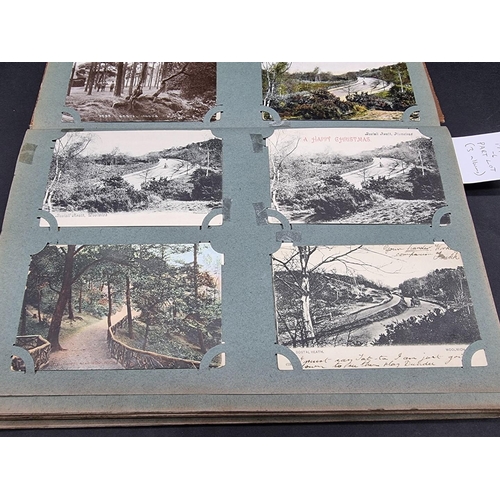 267 - POSTCARDS: good mixed collection of approx 750 postcards in 3 albums, chiefly UK topographical,... 