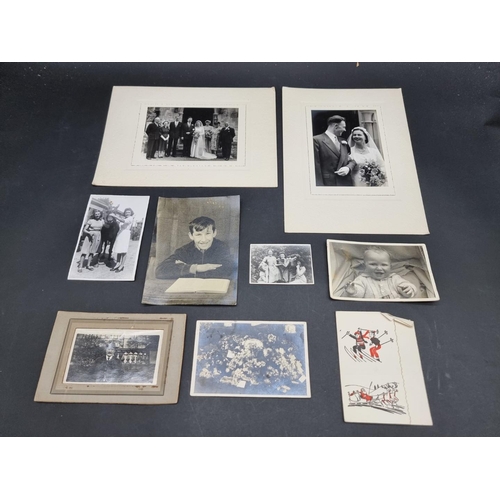 271 - PHOTOGRAPHS AND EPHEMERA: a large quantity in box, to include vintage photographs of Singapore.... 