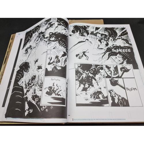 274 - GRAPHIC ART: MIGNOLA (Mike): 'Hellboy...Hellboy in Hell and Other Stories': Artist's Edition, 2014: ... 