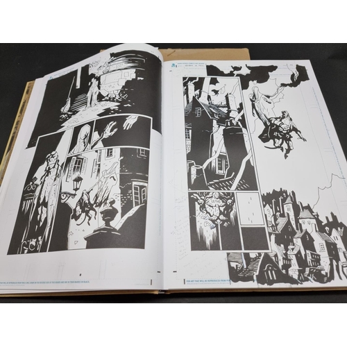 274 - GRAPHIC ART: MIGNOLA (Mike): 'Hellboy...Hellboy in Hell and Other Stories': Artist's Edition, 2014: ... 