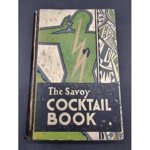 278 - CRADDOCK (Harry): 'The Savoy Cocktail Book', London, Constable, 1930: FIRST EDITION: publishers pict... 