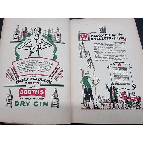 278 - CRADDOCK (Harry): 'The Savoy Cocktail Book', London, Constable, 1930: FIRST EDITION: publishers pict... 