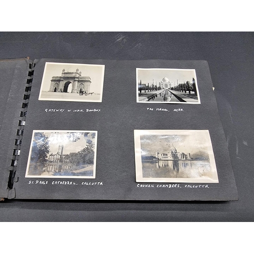 29 - INDIA: group of 3 photograph albums, c.1915-1917: military and civilian life inc. photos of The... 