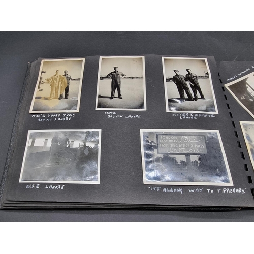 29 - INDIA: group of 3 photograph albums, c.1915-1917: military and civilian life inc. photos of The... 