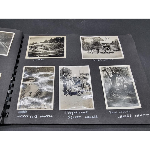 29 - INDIA: group of 3 photograph albums, c.1915-1917: military and civilian life inc. photos of The... 