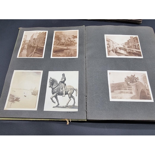 29 - INDIA: group of 3 photograph albums, c.1915-1917: military and civilian life inc. photos of The... 