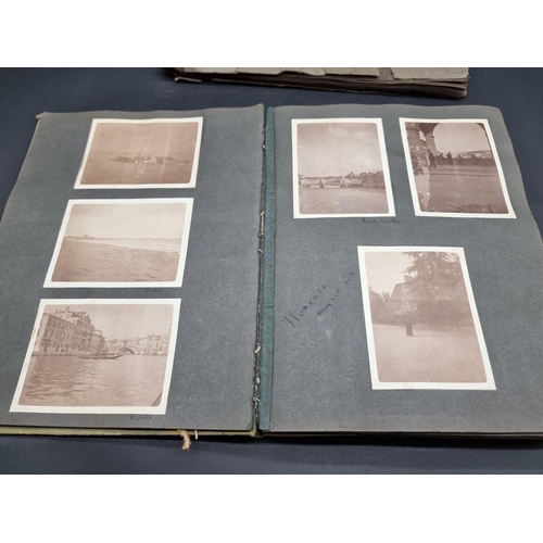 29 - INDIA: group of 3 photograph albums, c.1915-1917: military and civilian life inc. photos of The... 