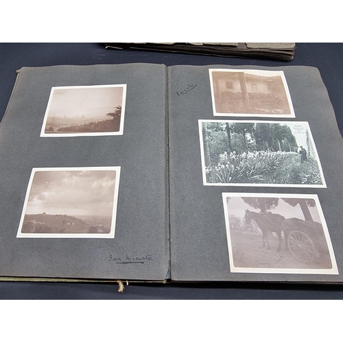 29 - INDIA: group of 3 photograph albums, c.1915-1917: military and civilian life inc. photos of The... 