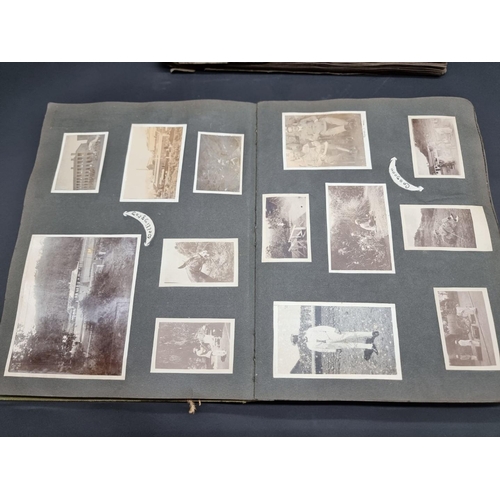 29 - INDIA: group of 3 photograph albums, c.1915-1917: military and civilian life inc. photos of The... 