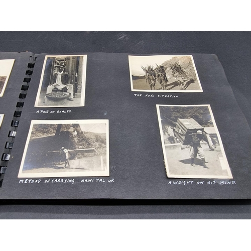 29 - INDIA: group of 3 photograph albums, c.1915-1917: military and civilian life inc. photos of The... 