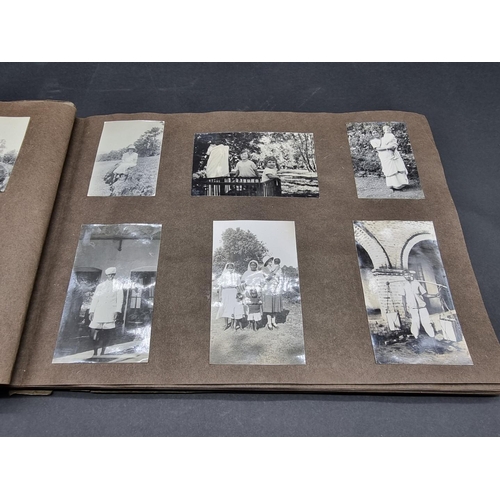 29 - INDIA: group of 3 photograph albums, c.1915-1917: military and civilian life inc. photos of The... 