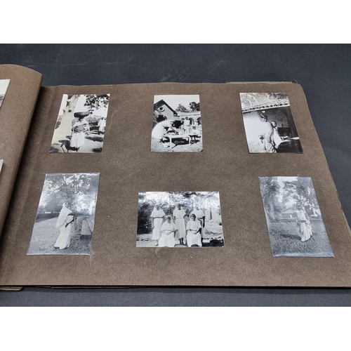 29 - INDIA: group of 3 photograph albums, c.1915-1917: military and civilian life inc. photos of The... 